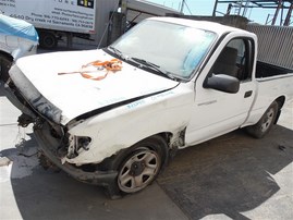 2001 Toyota Tacoma White Standard Cab 2.4L AT 2WD #Z23415